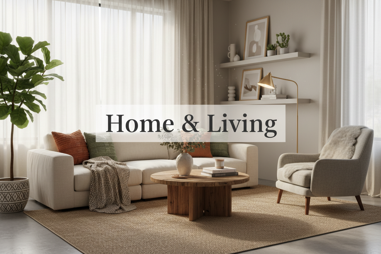 Smart home essentials and cleaning tools for modern living spaces