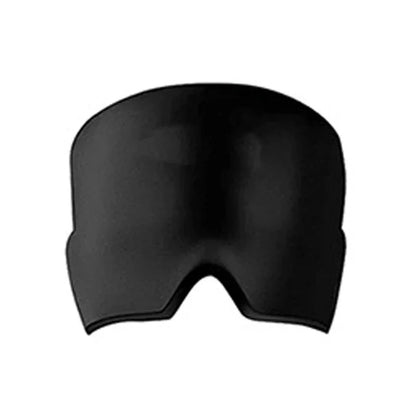 Black knee pad on a white background