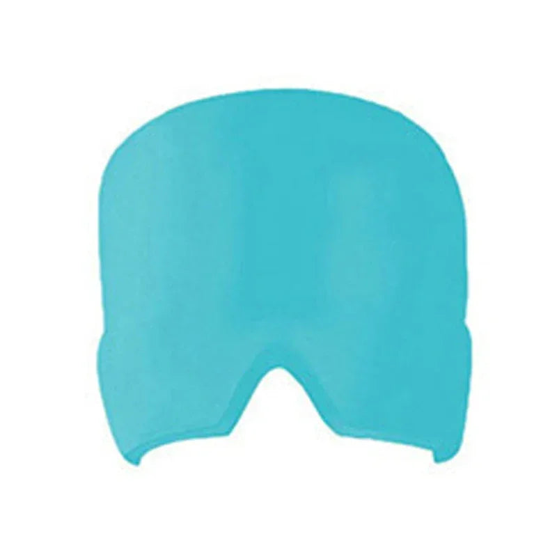 Turquoise swim cap on a white background