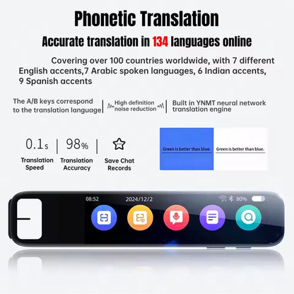 AI Smart Translation Pen – Scan, Translate & Learn Instantly