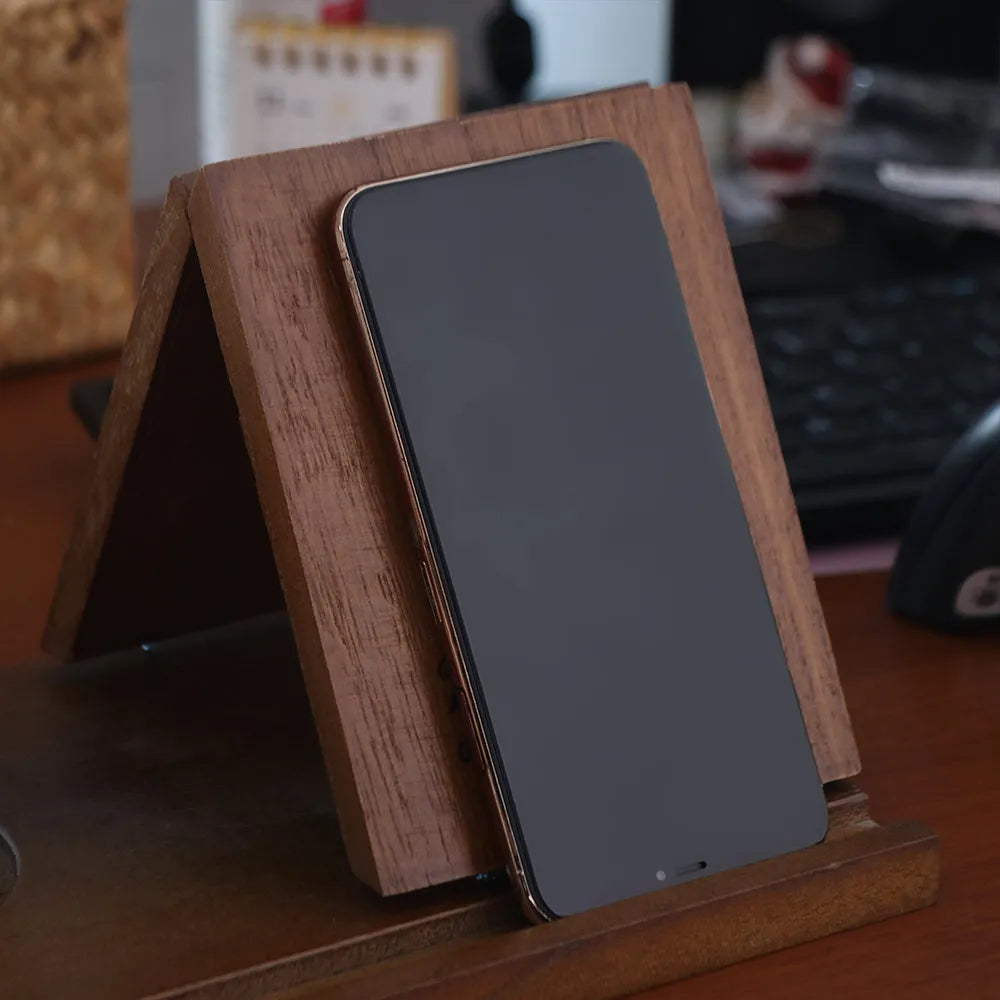 Acacia Wood Book Stand